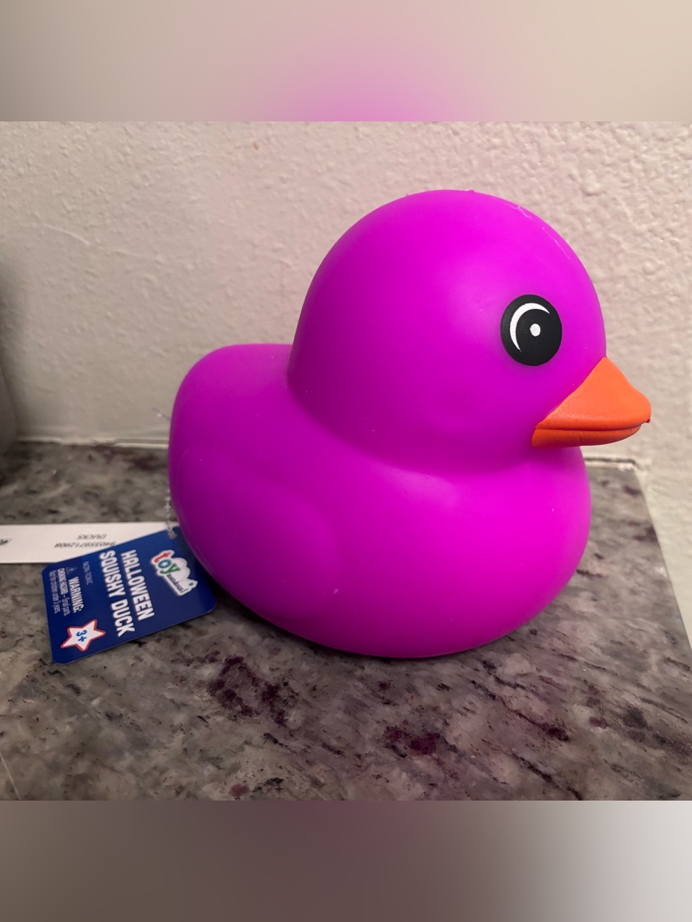 ToyMendous Halloween Squishy Duck- Purple
